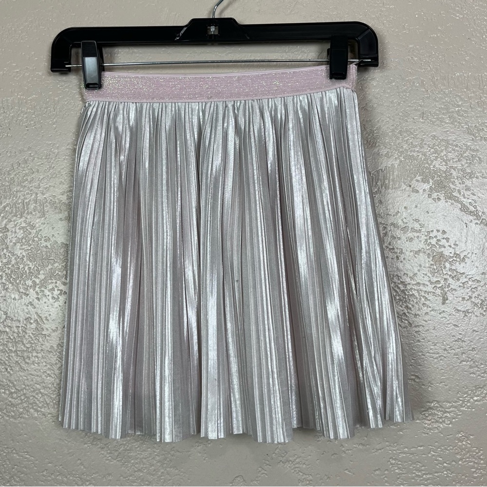 Kate Spade ‎ "Skirt the Rules" Gold Metallic Girls Skirt Size 10. Elastic Waist